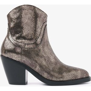 VIA VAI Mara Denver Enkellaarsjes dames - Metallic