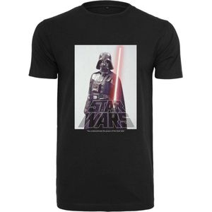 Merchcode Star Wars - Darth Vader Logo Heren T-shirt - M - Zwart