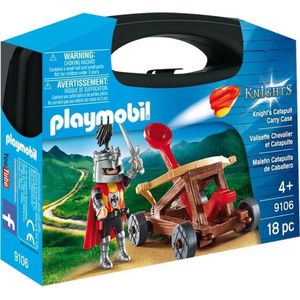 Playmobil Knights Knight's Catapult koffer Carry Case Actie/avontuur