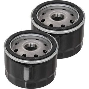 Oliefilter Compatibel met Cub Cadet CC30 CC30H Troy Bilt LS27 LS33 TB30 TB30R TB42 MTD 4P90HU 4P90HUA 4P90HUB Motor Grasmaaier - 751-11501 751-12699 0 (Pack van 2) - Beste Kwaliteit