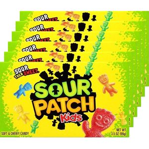 Sour Patch Kids - Original Theaterbox - 6 stuks