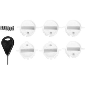 Surffin Plug G5 Box Tail Groove for Surfboard Fin - White .