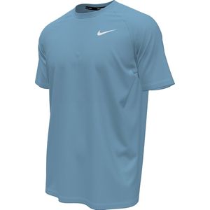 Nike Swim Nike Essential - Short sleeve hydroguard Heren Zwemshirt - Aquarius blue - Maat XXL