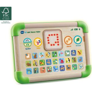 VTech ABC Dieren Tablet - Interactief Speelgoed voor 1-4 Jaar - Leer Letters, Letterklanken, Dieren & Diergeluiden - Duurzaam Design