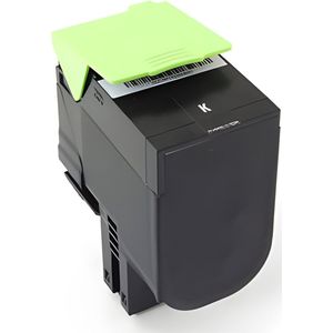 Toner geschikt voor Lexmark 802 | 1x Zwart geschikt voor Lexmark 80C2SK0 - 802SK - 80C2SC0 - 802SC - 80C2SM0 - 802SM - 80C2SY0 - 802SY - CX310 Series - CX310dn - CX310n - CX410de - CX410dte - CX410e - CX410 Series - CX510de - CX510dhe - CX510dt