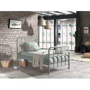 LUCEVI - Bronxx Bed 90x200cm - Olive Green