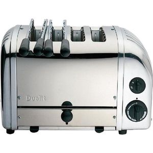 2 X 2 Combi Toaster - 4 Sleuven - RVS - 42174 - Dualit L139 - Horeca & Professioneel