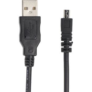 USB-kabel geschikt voor Casio, Nikon, Panasonic Lumix K1HA08CD0019