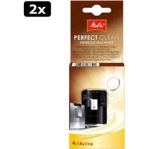 2x Melitta Perfect Clean - Espresso Machinereiniger