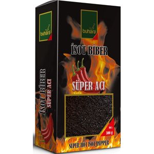 Buhara - Isot Peper Super Heet - Isot Biber Super Aci -  Super Hot Isot Pepper - 300 gr