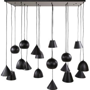 AnLi Style Hanglamp 18L XXL metalen kap