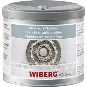 Wiberg zeezoutvlokken zongedroogd - 1 x 350 g pak