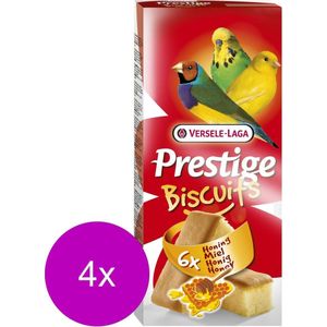 Versele-Laga Prestige Biscuits - Vogelsnack - 4 x Honing
