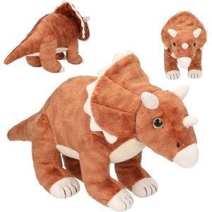Depesche - Dino World knuffel Triceratops