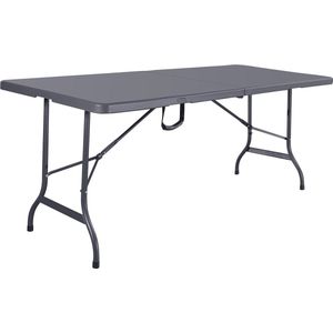 Inklapbare Buffettafel 180 cm - Campingtafel, Tuintafel, Partytafel, Eettafel met Draaggreep