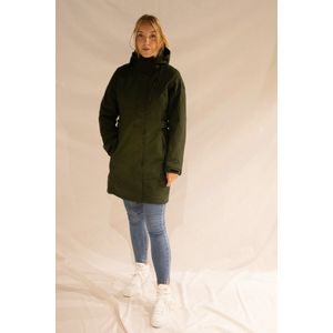 Killtec dames winter parka 37726/KOW 165 olijf groen functioneel - maat 38