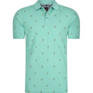 Mario Russo Polo Palm Tree Fresh Green 3XL