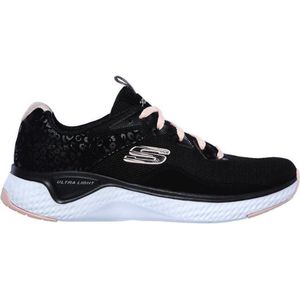 Skechers Solar Fuse Radiant Sun z.wart sneakers dames (13327 BKPK)