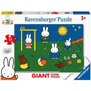 Ravensburger - Nijntje Vloerpuzzel - 24 Stukjes - Stevig Karton