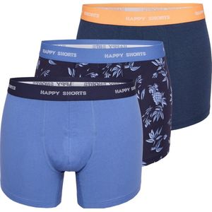 Happy Shorts 3-Pack Boxershorts Heren D922 Hawaii Print - Maat L