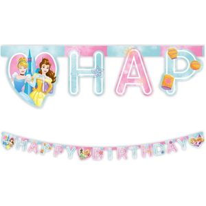 Procos - Disney Princess - Letterslinger - Happy Birthday slinger - Karton - 200Cm.