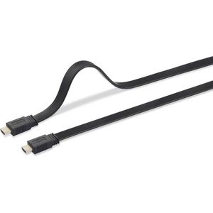 SpeaKa Professional SP-8596844 HDMI-kabel HDMI Aansluitkabel HDMI-A-stekker, HDMI-A-stekker 10.00 m Zwart Audio Return