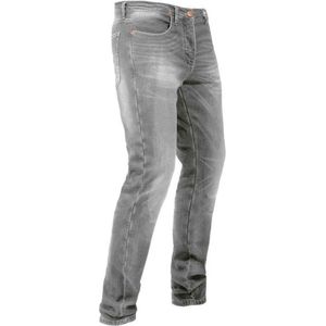 JOHN DOE IRONHEAD USED LIGHT GREY XTM 2018 JEANS 38/36 - Maat - Broek