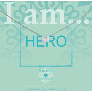 Heart to get IAM415N-HERO-S hero ketting zilver