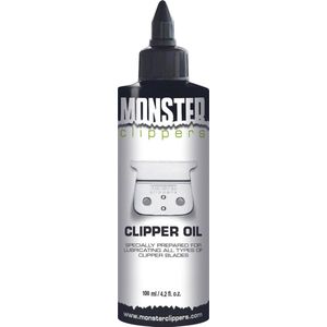 Monster Clippers Clipper Oil 100ml - Tondeuse Olie - Trimmer Olie - voor Tondeuse en Trimmer Onderhoud