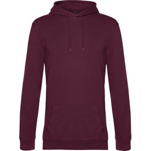 Hoodie French Terry B&C Collectie maat XL Wijnrood