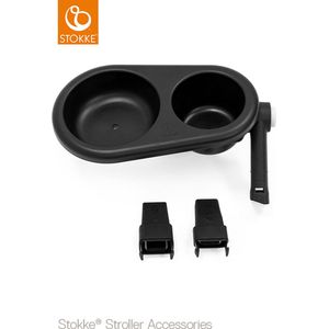 Stokke® Stroller Snack Tray Black