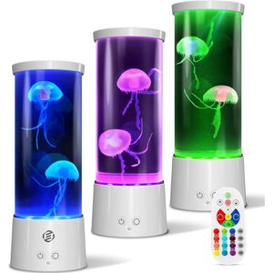 Equivera Jellyfish Lamp - Jellyfish Lavalamp - Jellyfish Nachtlamp - LED - Elektrisch - Nachtlamp - Kinderen en Volwassenen - Cadeau