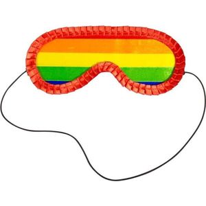 Folat - Pinata blinddoek regenboog van papier