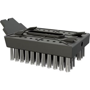 BBQ Accesoire Reinigingsborstel Grillrooster Vervangende Borstel Set van 2 Stuks.