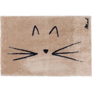 Mad About Mats - Dory - cat/poes/kat - deurmat/badmat - droogloop/touch - wasbaar - 50x75