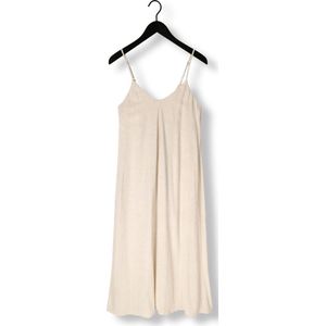 Object Objsanne Sl Long Dress E Ott Jurken Dames - Kleedje - Rok - Jurk - Ecru - Maat 38