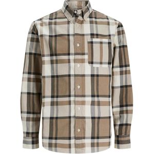 Jack & Jones Overhemd Jprblubrook Cord X-mas Shirt L/s Ch 12245503 Pelican Mannen Maat - XXL