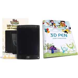 Fits4Kids 3D Pen XXL Sjablonenboek - LCD Tekentablet – 3D Pen Accessoires Starterspakket