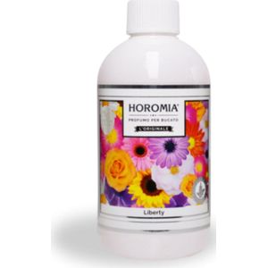 Wasparfum Liberty 250ml - Horomia - Horomia wasparfum - Was parfum - Liberty - Textielparfum - Textiel parfum - wasmiddel - wasverzachter - wasgeur - beddengoed - parfum - wassen - kleding - kleding parfum - geur - geuren - wasgeur - kleding