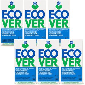 Ecover Bleekmiddel Voordeelverpakking 6 x 400g - Ecologisch & Voor Helderwit Wasgoed - Zuurstofbleek