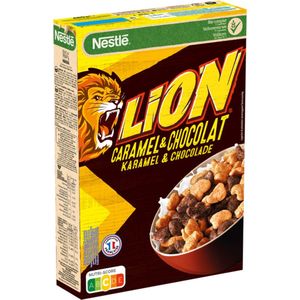 Lion Ontbijtgranen - Karamel & Chocolade - 480g