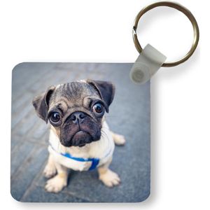 Sleutelhanger - Uitdeelcadeautjes - Puppy ogen - Plastic