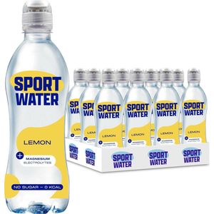Sportwater Lemon 0,5ltr (12 flesjes, incl. statiegeld)