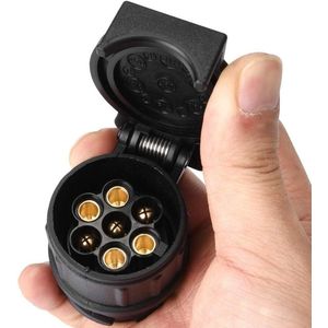 Adapter 7 13-polig voor converter aanhangerpinnen 12 V 13-polig naar 7-polig N&S aanhangerstekker adapter
