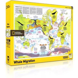 Whale Migration - NYPC National Geographic Collectie Puzzel 1000 Stukjes