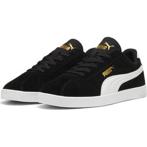 PUMA Puma Club II Unisex Sneakers - PUMA Black-PUMA White-PUMA Gold - Maat 44