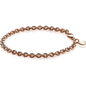 ZINZI zilveren armband rosé verguld 19cm ZIA1153R