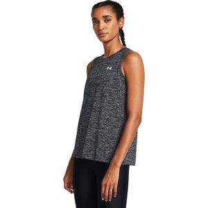 Under Armour Tech Tank top Twist Dames Sporttop - Zwart - Maat XL