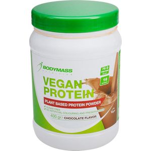 Bodymass - Vegan Protein - 400 gram - Suikervrij en zonder kunstmatige kleurstoffen en conserveringsmiddelen