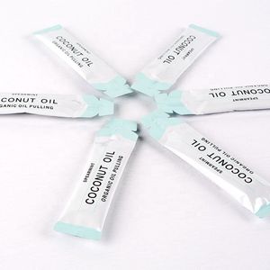 Oil Pulling – 15 sachets – Wittere Tanden - FrisseAdem - Mondspoeling Actieve Kool (Oil Pulling) – kokosolie met actieve kool
